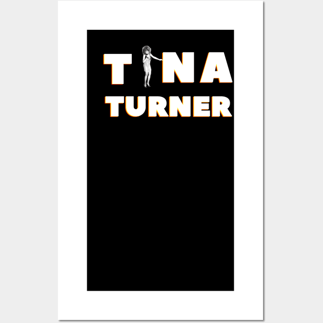 Famous rock singer Tina Turner, 80s, 90s Wall Art by DesginsDone